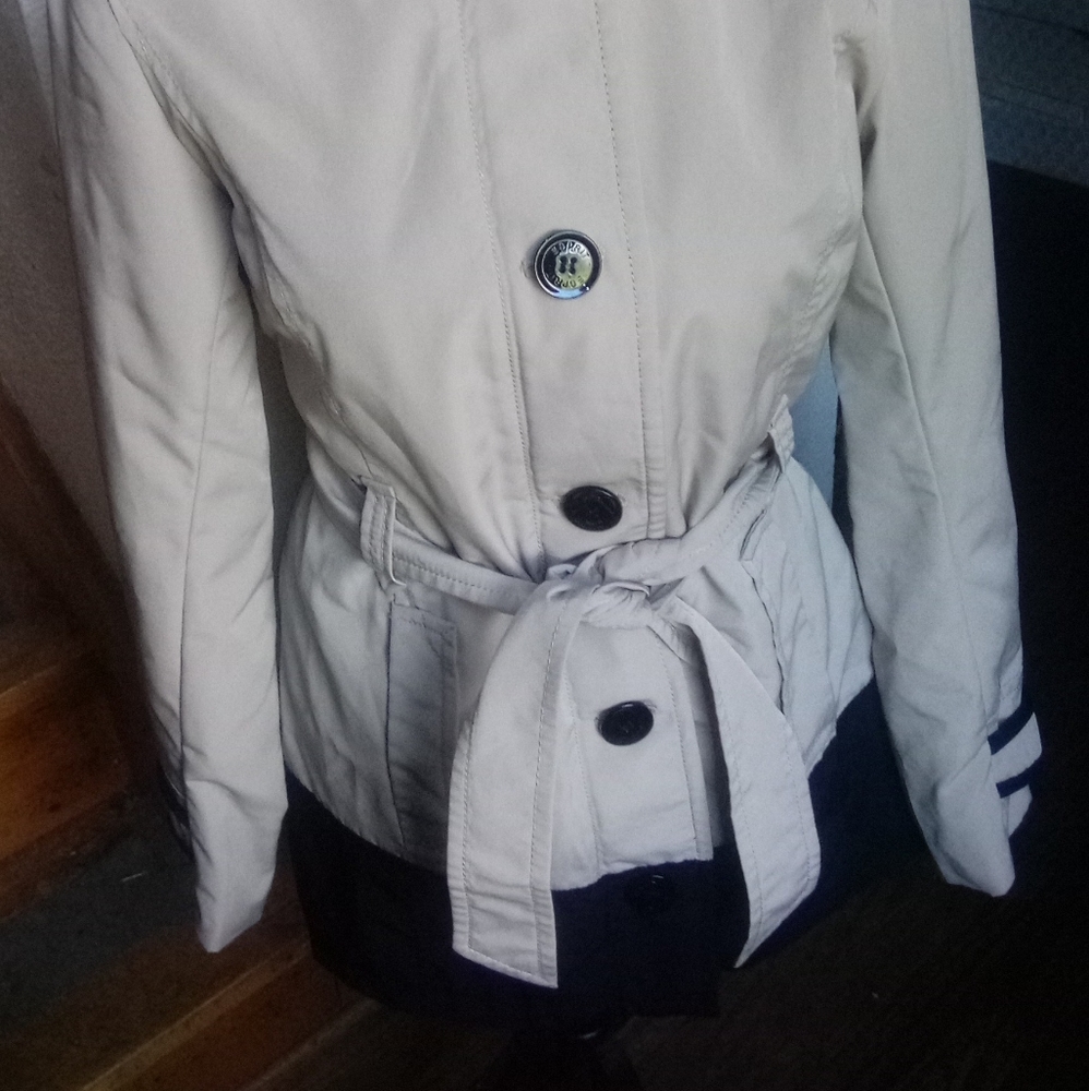 Esprit Spring/ Fall Jacket Tan Size S - image 2